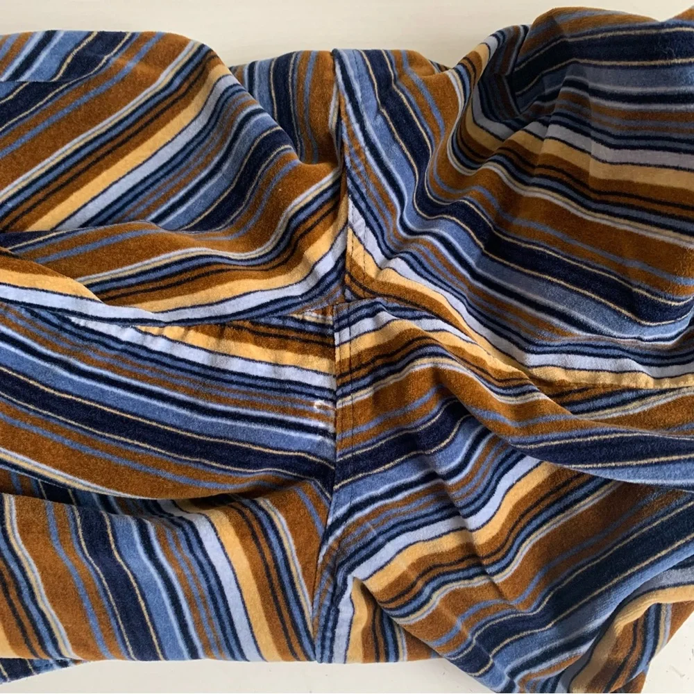 Mary-Kate and Ashley Y2K Velveteen Striped Pants Girls Size 16 - Picture 9 of 11
